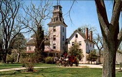 Batsto Mansion, Wharton Sate Forest Burlington County Hammonton, NJ Postcard Postcard