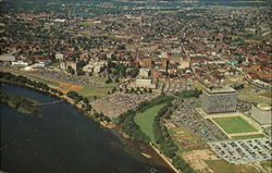 Aerial View Of Trenton, Mercer County New Jersey Postcard Postcard