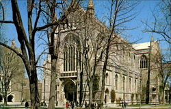 The Princeton University Chapel, Mercer County Postcard