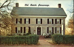 Old Dutch Parsonage Washington Place Somerville, NJ Postcard Postcard