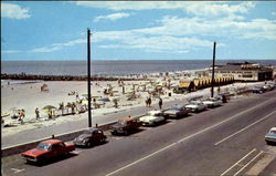 Scenic Ocean Promenade Cape May, NJ Postcard Postcard