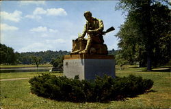 The Statue Of Thomas Paine Morristown, NJ Postcard Postcard