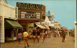 Famous Boardwalk Ocean City, NJ Postcard Postcard