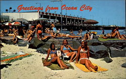 Greetings From Ocean City New Jersey Postcard Postcard