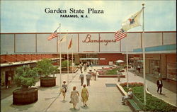 Garden State Plaza, Routes 4 and 17 Paramus, NJ Postcard Postcard