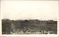 Main St. Looking West Postcard