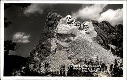 Mt. Rushmore Shrine of Democracy Postcard