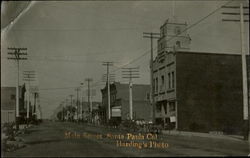 Main Street Santa Paula, CA Postcard Postcard