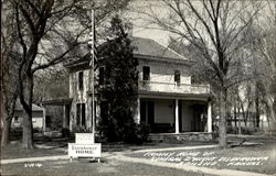 Family Home Of General Dwight Eisenhower Abilene, KS Postcard Postcard