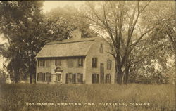 Gay Manse, Erected 1742 Postcard