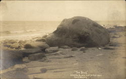 The Skull at Ipswich Beach Postcard