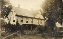 Farmhouse in the Summer Buildings Postcard Postcard