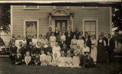 Large Family Portrait Postcard