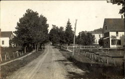 Path through Town Postcard