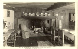 The Hart Room Olde Burnham House Ipswich, MA Postcard Postcard