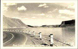 Blue Lake Grand Coulee Scenic, WA Postcard Postcard