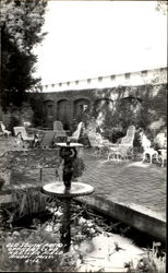 Old South Patio Officers Club Postcard