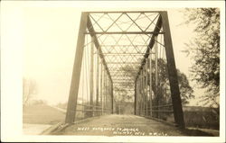 West Entrance To Bridge Wilmot, WI Postcard Postcard