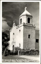 Mission Espiritu Santo De Zuniga Postcard