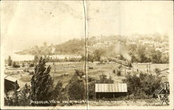 Birdseye View From The North Port Henry, NY Postcard Postcard