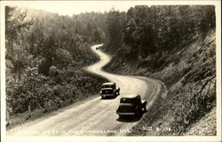 Highway U. S. 27 In The Cumberland Mts Postcard