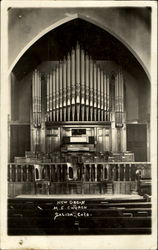 New Organ M. E. Church Salida, CO Postcard Postcard