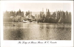 The Lodge At Kleena Kleene British Columbia Canada Postcard Postcard