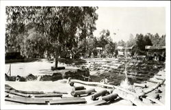 Covered Wagon Camp, Knotts' Berry Farm Buena Park, CA Knott's Berry Farm Postcard Postcard