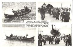 The Last Rowing Lifeboat In The British Isles Boats, Ships Postcard Postcard