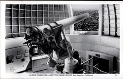 Griffith Observatory 12-Inch Telescope Postcard