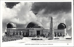 Griffith Observatory Los Angeles, CA Postcard Postcard