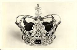 King Christian V's Crown Postcard