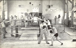 Boxing Ring, Gym Postcard