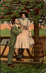 Would you Want me as your Fellow? Postcard