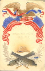 Honor The Brave Postcard