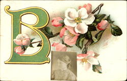 Letter "B" Postcard