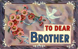 To Dear Brother Names Postcard Postcard