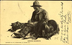 Leisure Moments Postcard