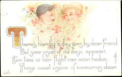 Hardly a day goes by Poems & Poets Postcard Postcard