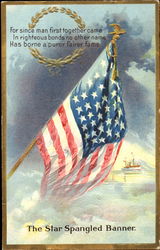 The Star Spangled Banner Postcard