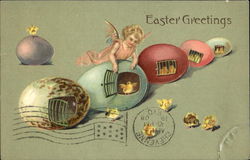 Easter Greetings Postcard Postcard