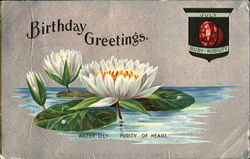 Birthday Greetings - July Postcard