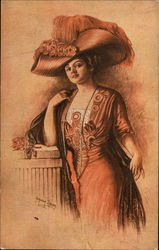 Millinery Opening Postcard