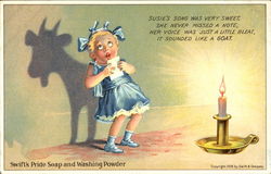 Swift's Pride Soap And Washing Powder Postcard