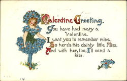 Valentine Greeting Postcard