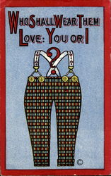 Who Shall Wear Then Love You Or Postcard