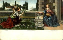 Angel Religious Postcard Postcard