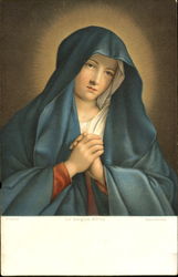 La Vergine Afflita Postcard