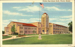 Wichita High School Postcard