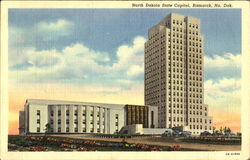 North Dakota State Capitol Postcard